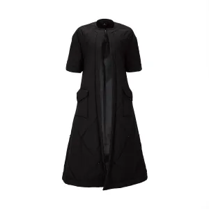 Black Long Padded Coat