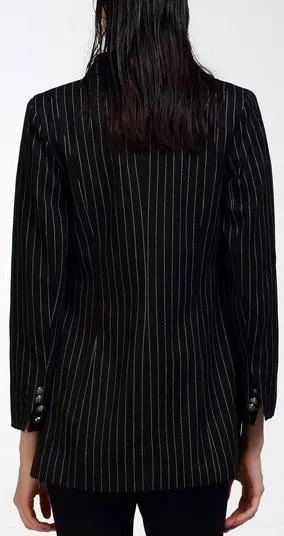 Black Wool Pea Coat