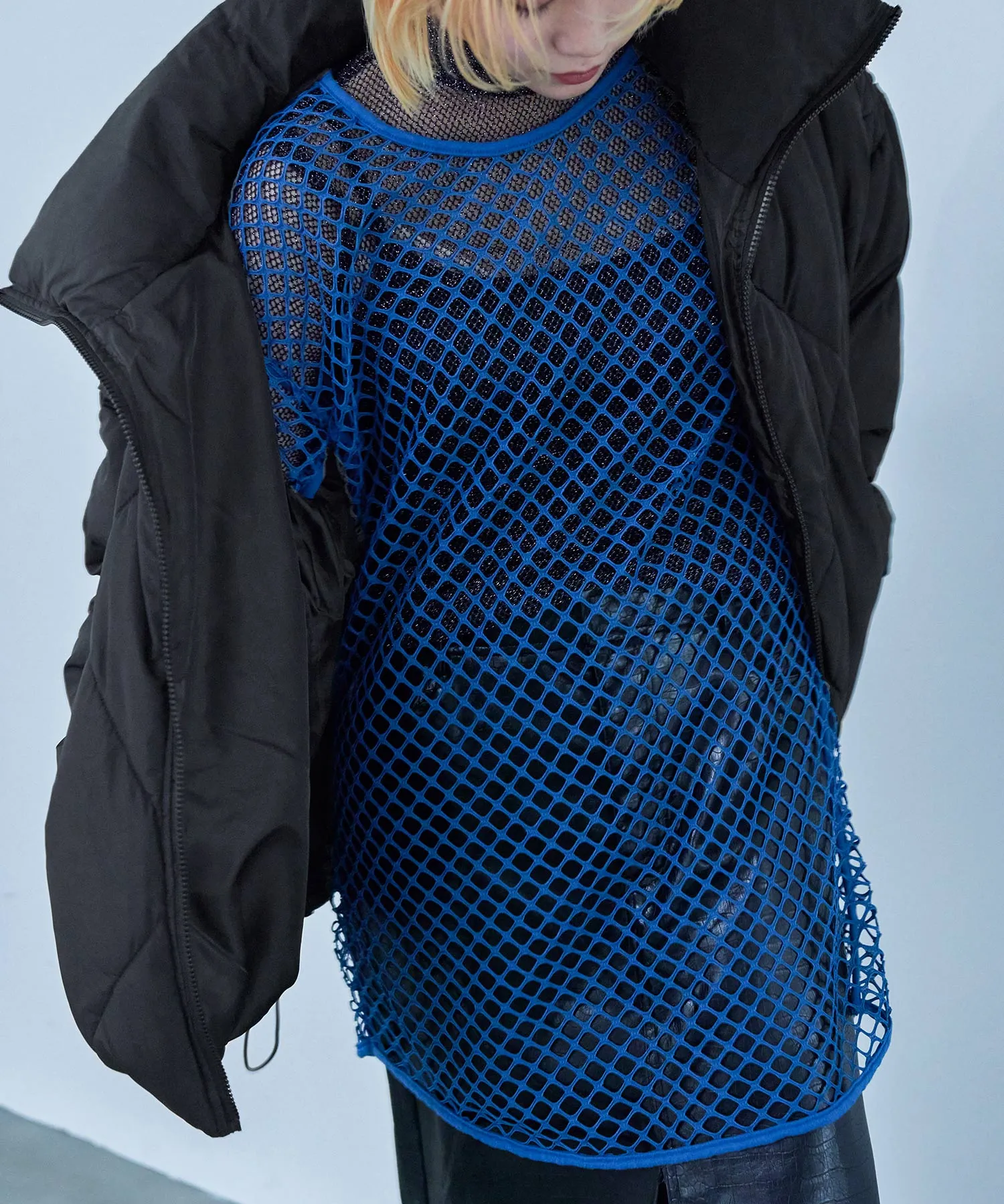 Diamond Pattern Quilting Down Jacket