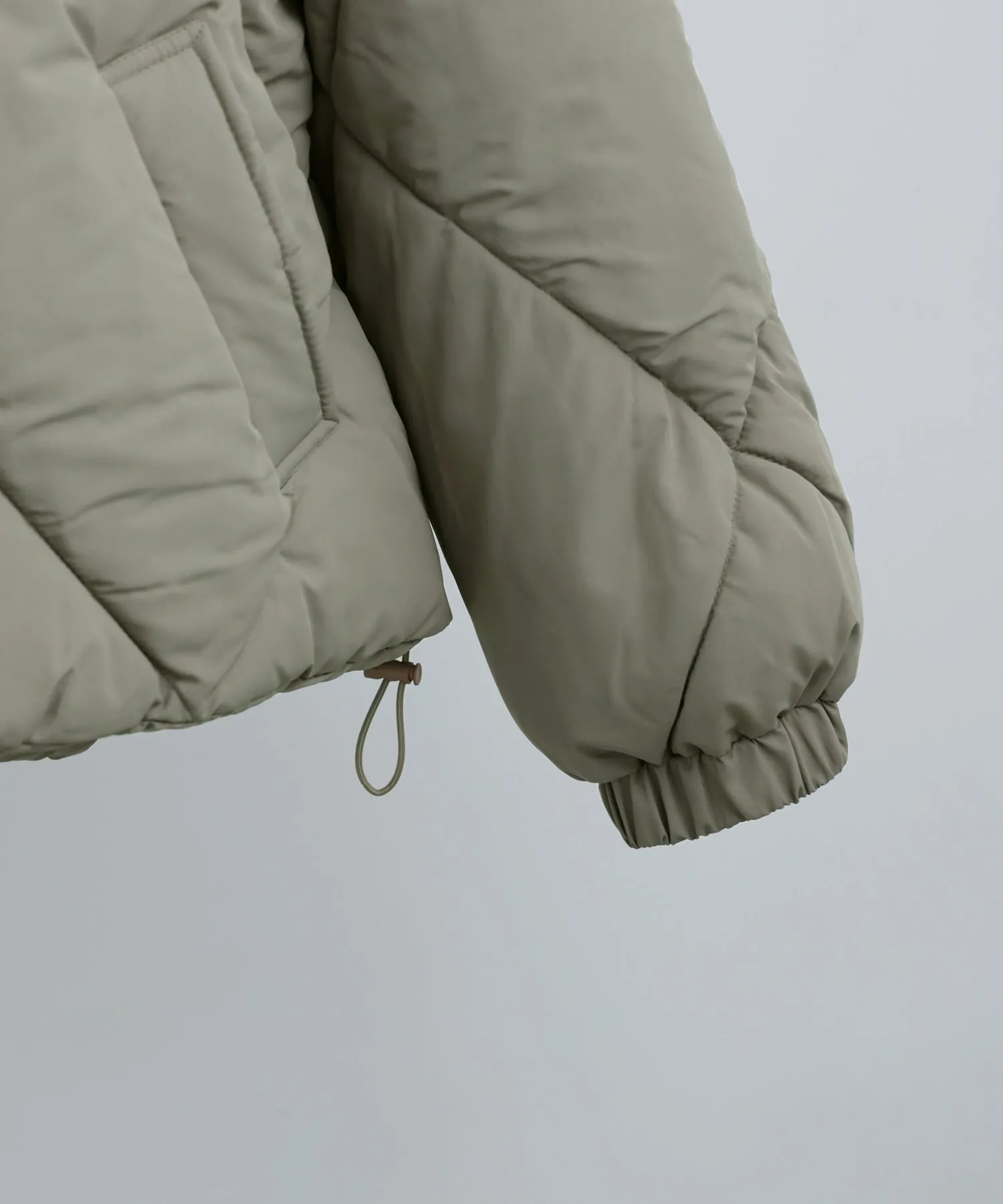 Diamond Pattern Quilting Down Jacket
