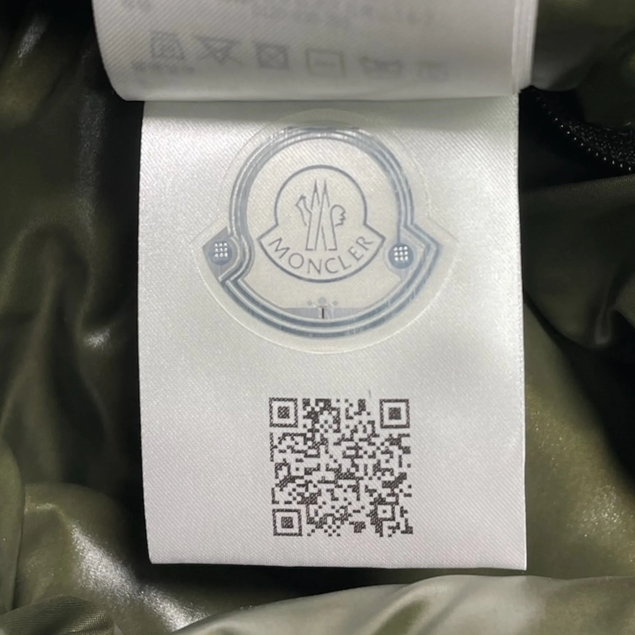 Moncler Maya Short Down Jacket Olive Green