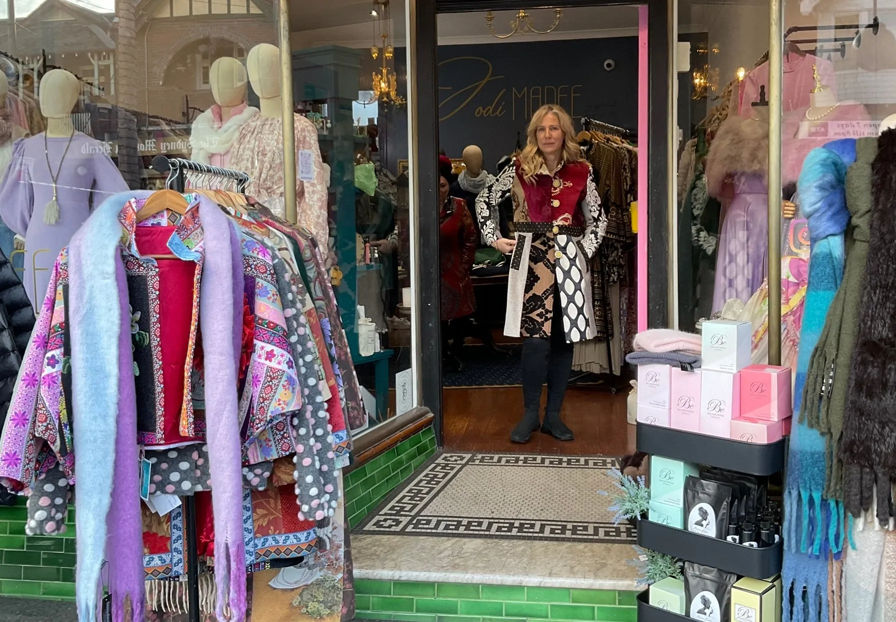 Myra Jess - Handmade Tapestry Coat - Multi Coloured