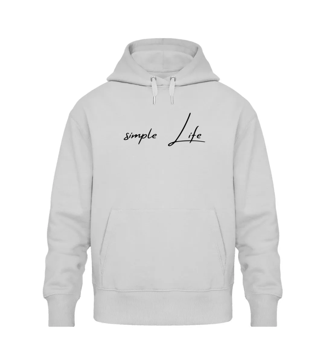 Oversized Hoodie Herren - simple life