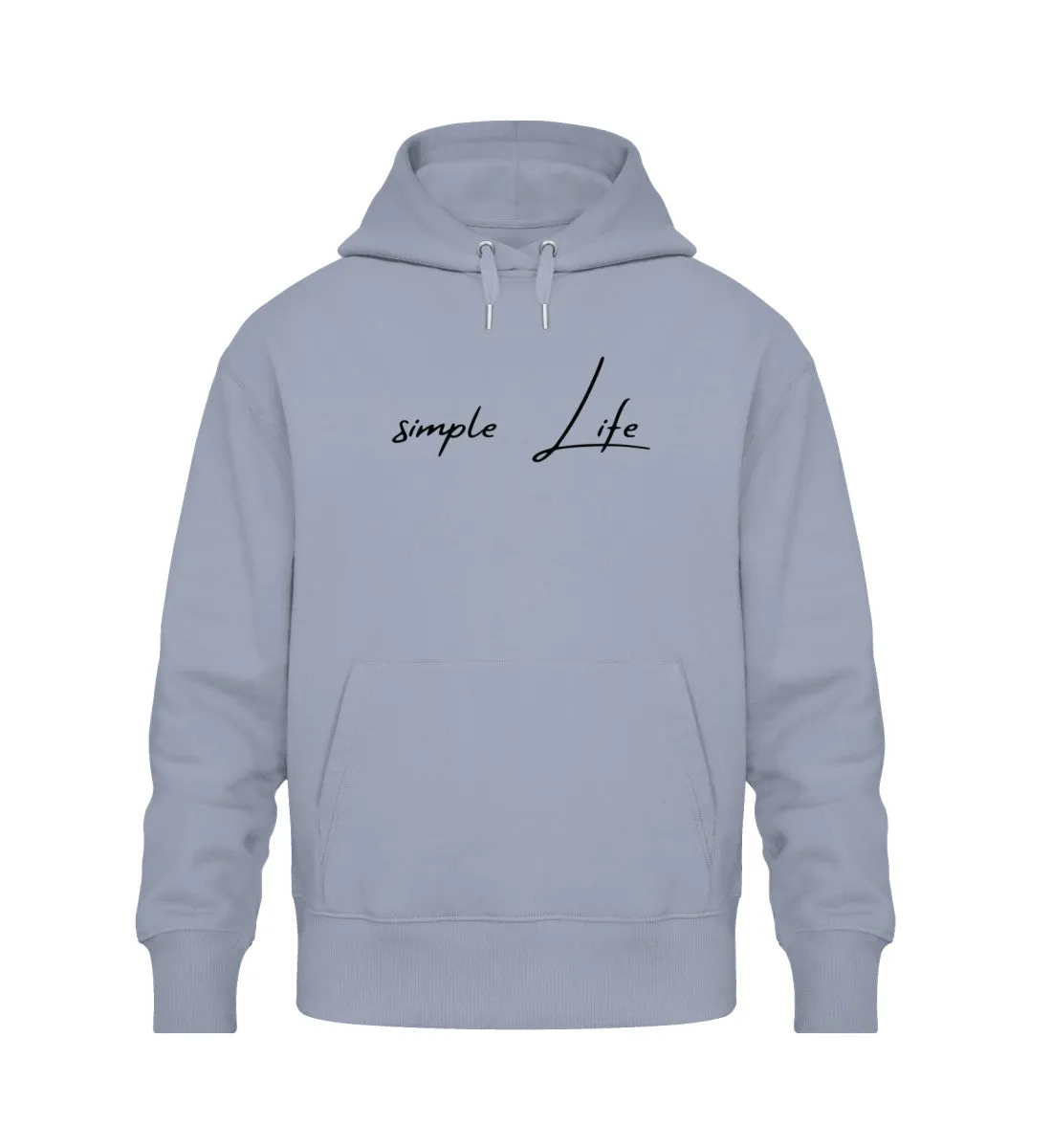 Oversized Hoodie Herren - simple life