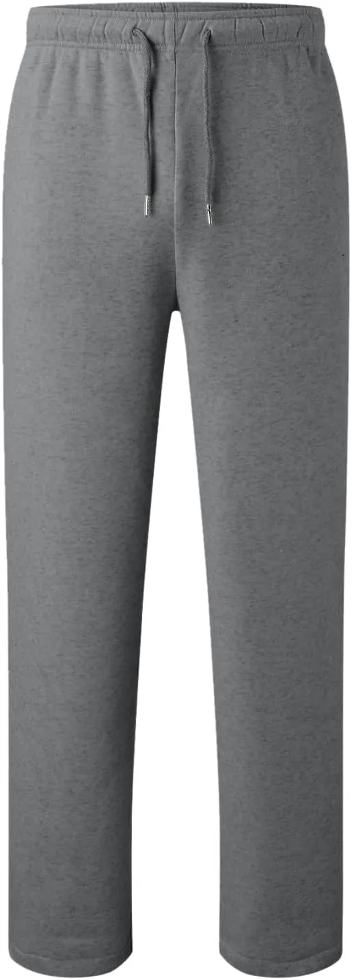 PGOJUNI Cargo Pants for Men, Mens Casual Joggers Cargo Pants Drawstring Sweatpants Casual Solid Long Trousers with Pockets