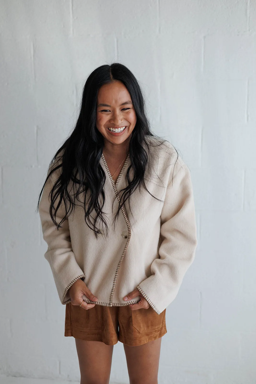 Prestige Contrast Stitch Jacket