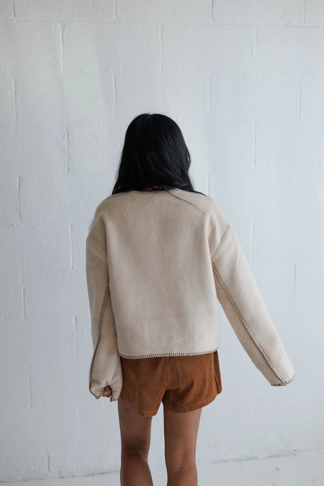 Prestige Contrast Stitch Jacket