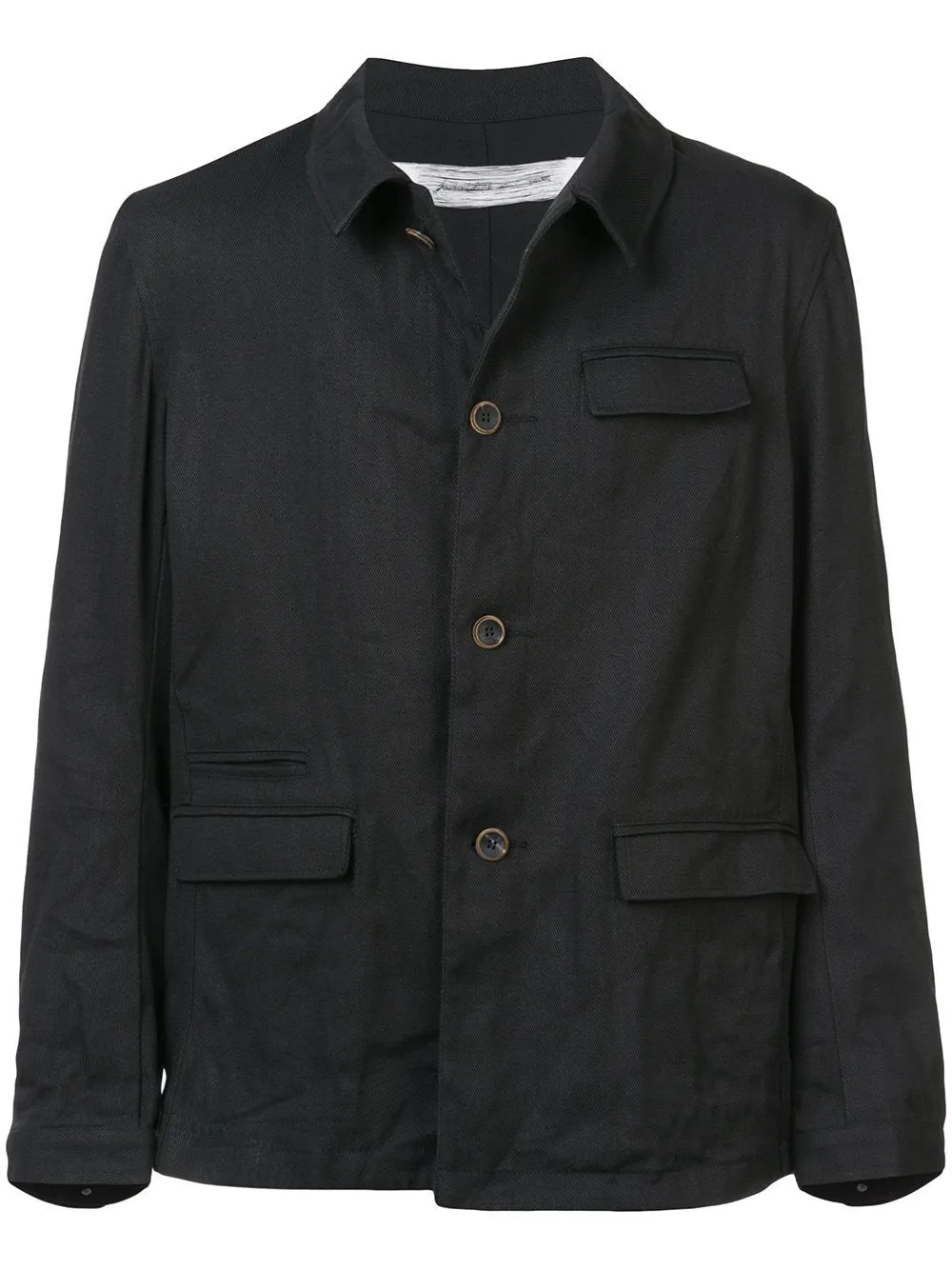 Woven Button Down Jacket