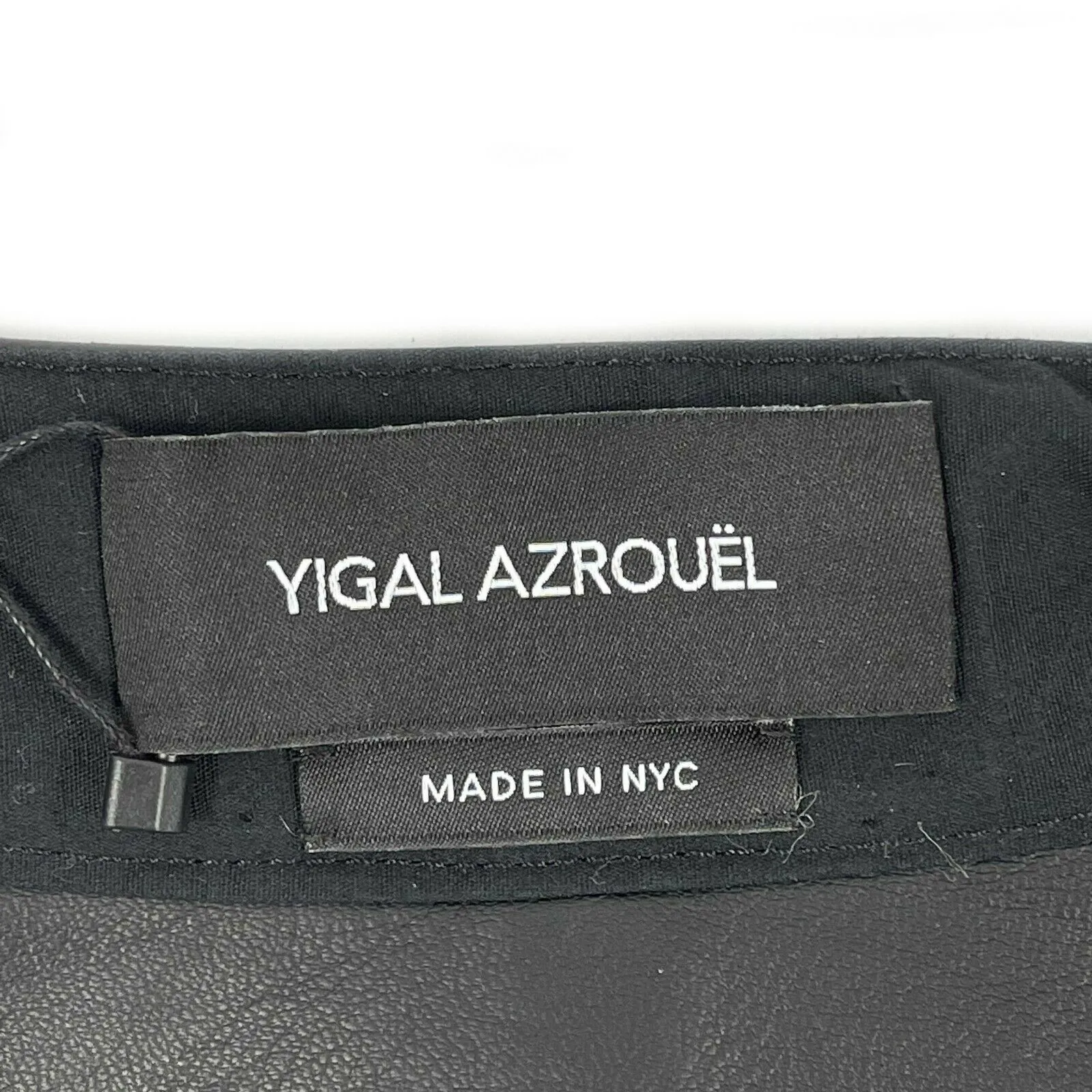 Yigal Azroul - Sheer Embroidered Black Leather Moto Jacket - 2 / XS